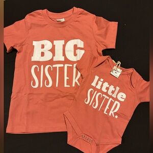 Big Sister and Little Sister Matching Set
